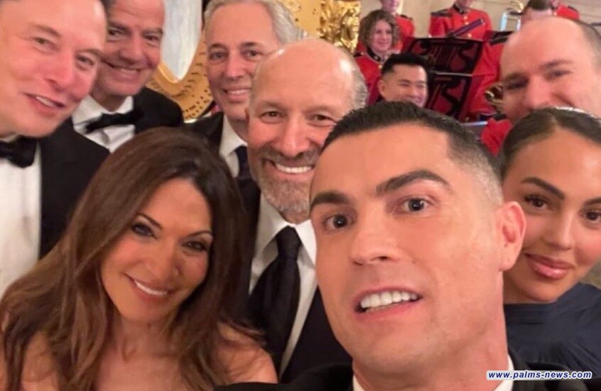 سيلفي رونالدو يغزو العالم من البيت الأبيض